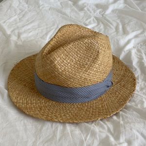 Straw Fedora Hat